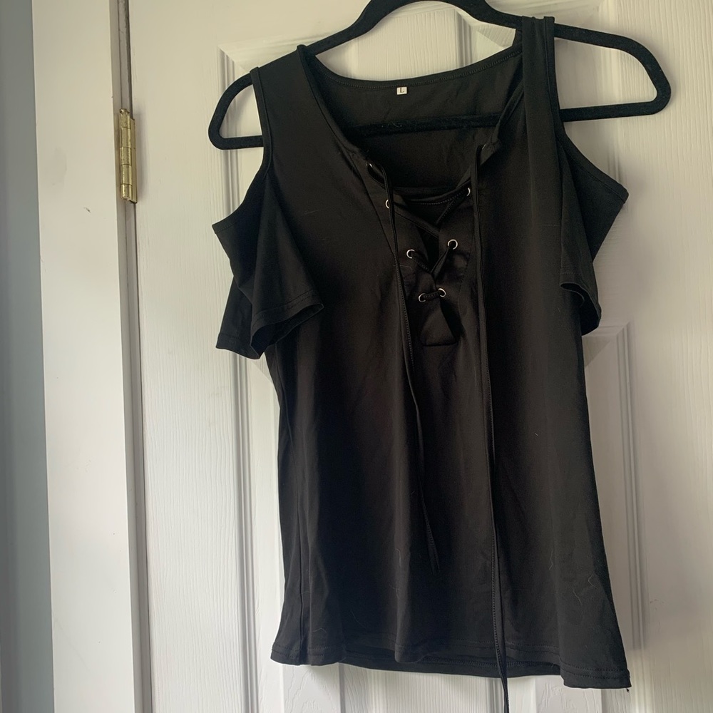 Cold Shoulder Top